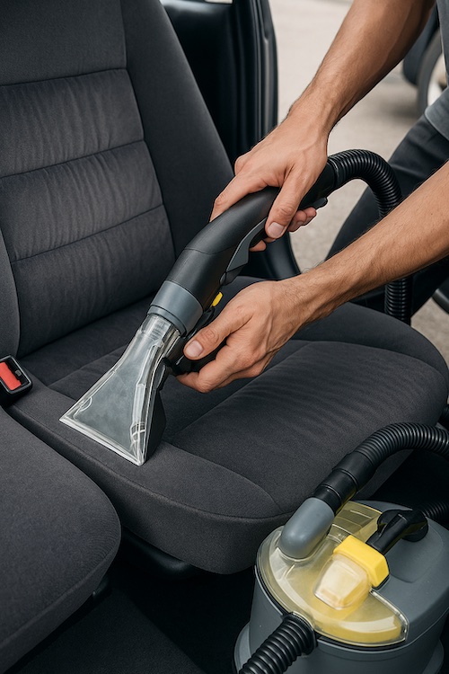 Pranie tapicerki auta